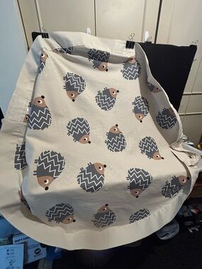 3 Sprouts Play Mat Bag – Large Portable Floor Activity Rug for Baby Storage